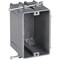 Adamax New Work Electrical Nail Outlet Box for Residential and Light Commercial Remodel, 1 Gang 18cu In AG118 - alternate 1